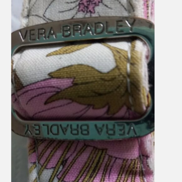 Vera Bradley Tea Garden Crossbody Bag Medium Multicolor Floral Retired Purse - Picture 5 of 10